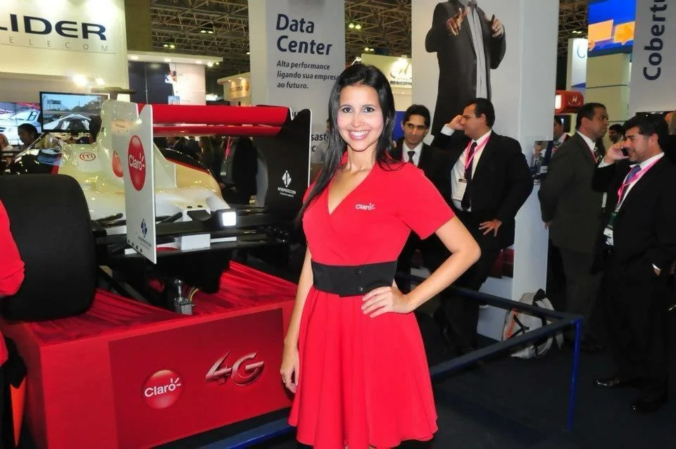 Feira Futurecom Montagem Stand Lançamento Claro 4G